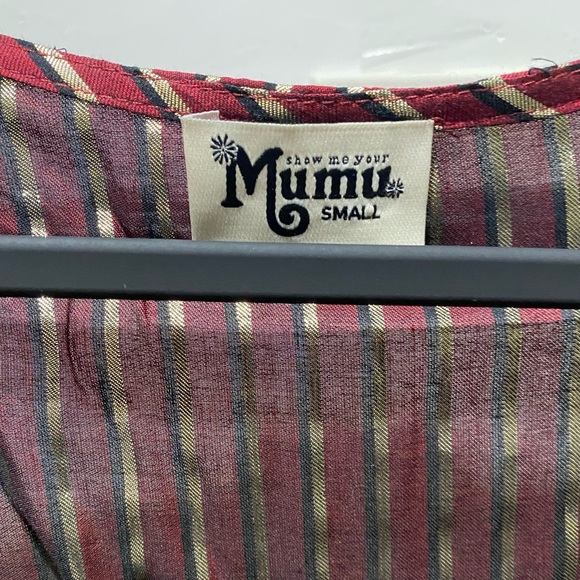 show me your MUMU wrap ruffle dress - Picture 2 of 3